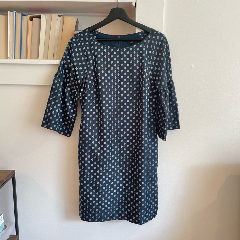 Banana Republic women’s Sz XS paisley print mini dress satin like material